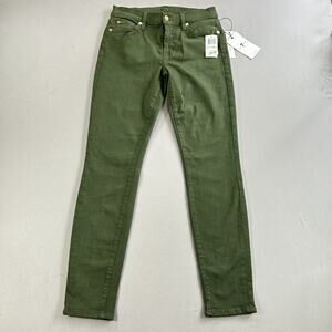 Lucky Brand Green Straight Leg Jeans